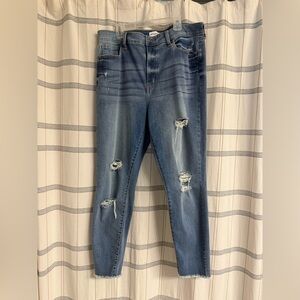 Studio Classic Blue Ripped Skinny Jeans